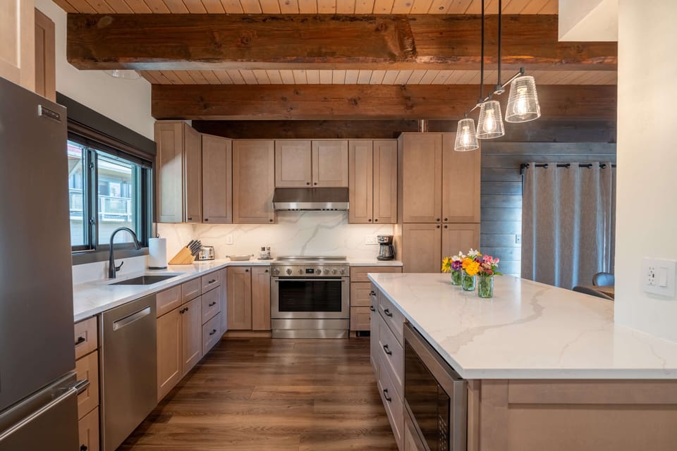 Gourmet kitchen for the chef in your group