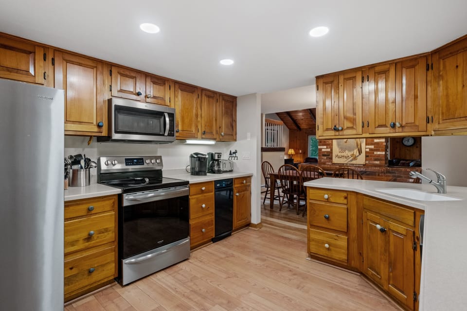 Full equipped, spacious kitchen