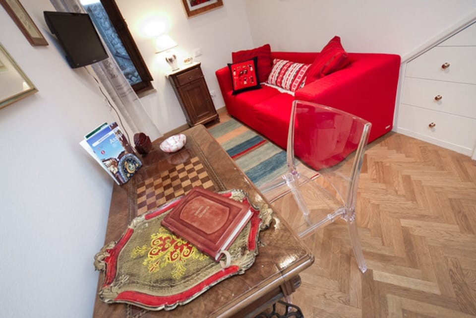 The sitting area