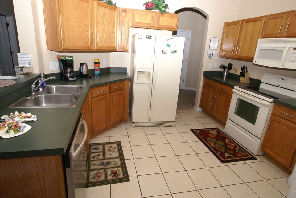 Kitchen with all modern appliances