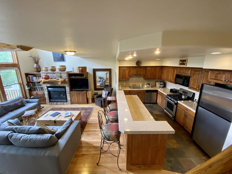 Open floor plan Living Room/Kitchen