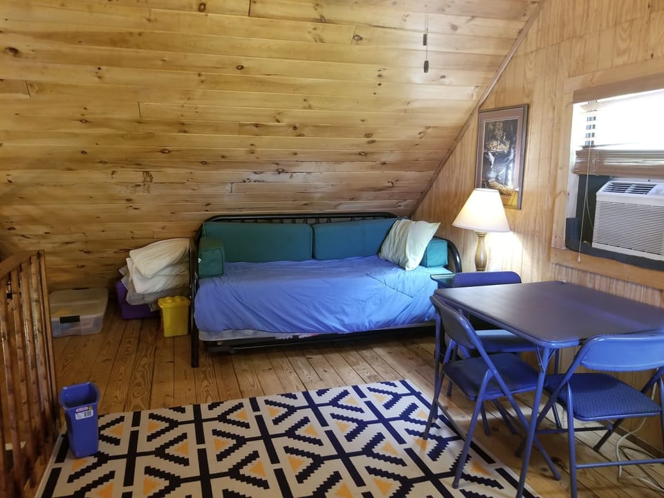 Twin bed with Trundle in the Loft