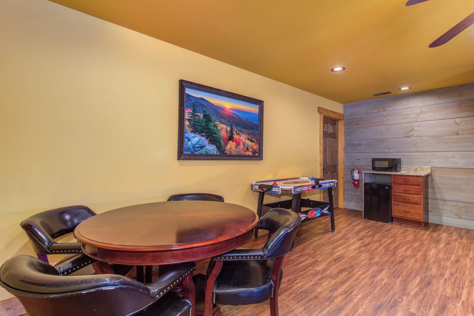 Additional seating in family room