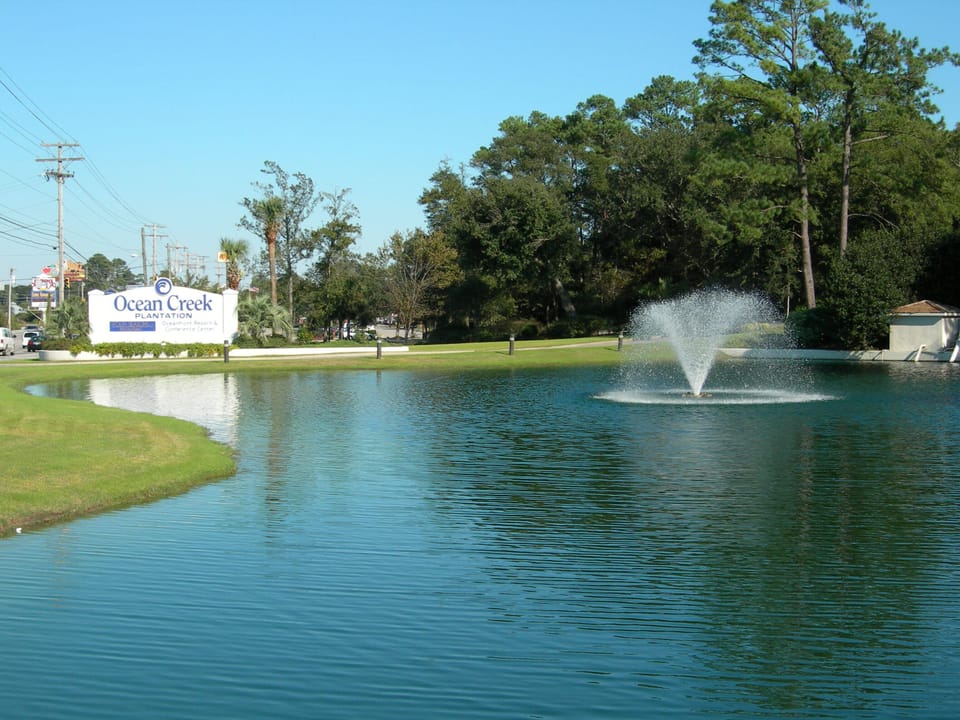 Entrance to Ocean Creek