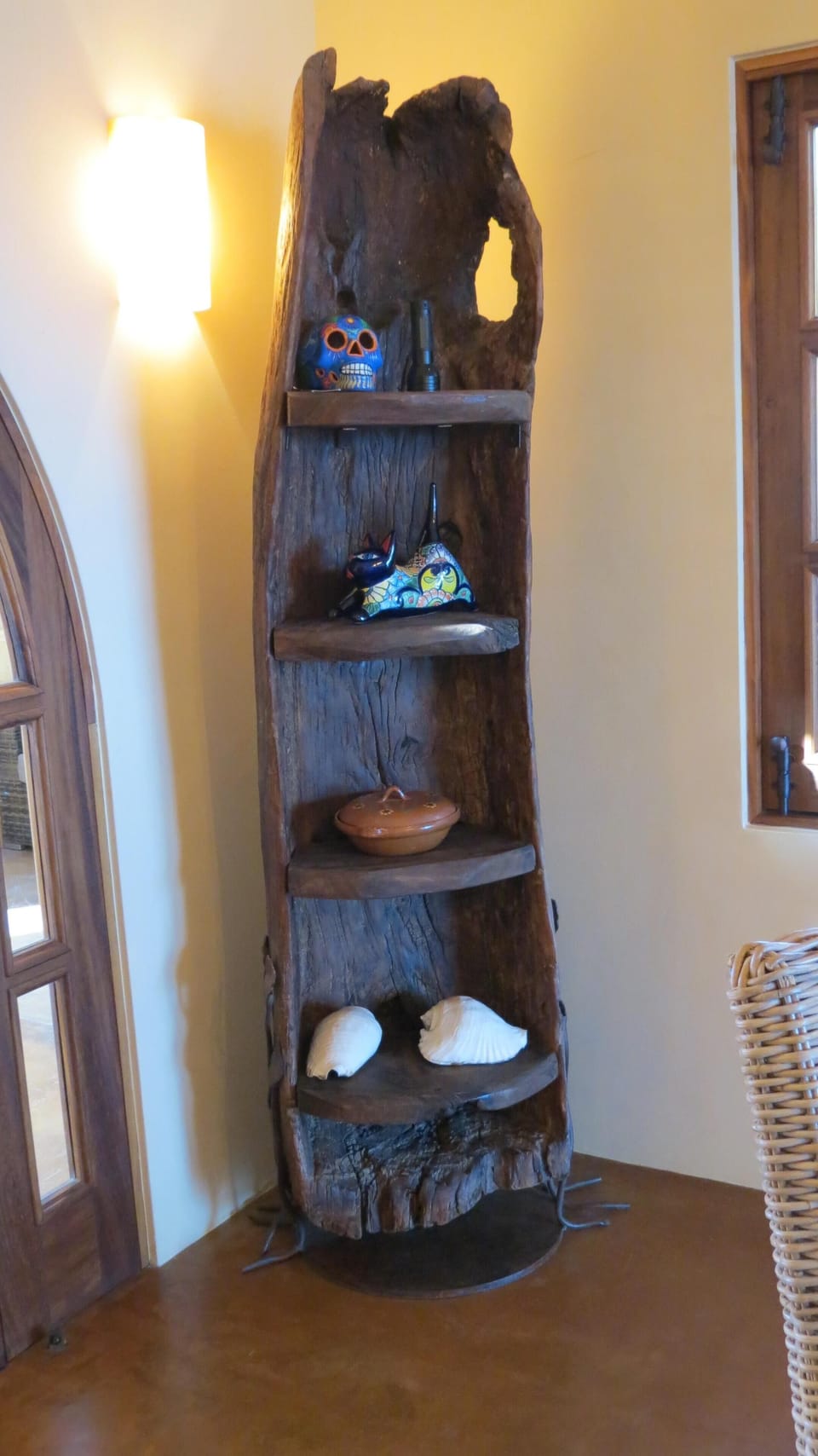 One of a kind details are throughout the Casa.