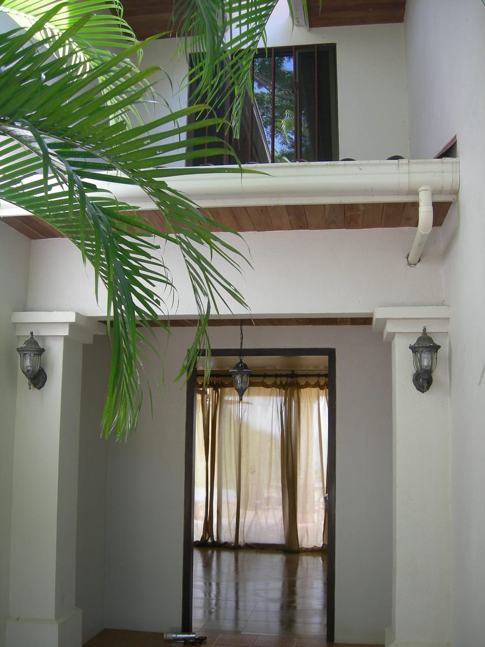 Front Entrance and door
