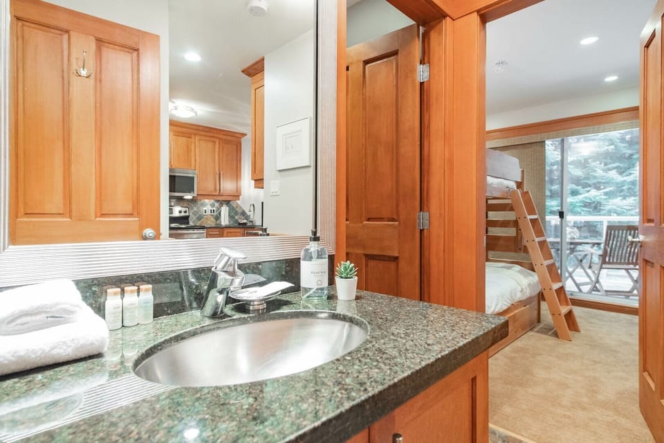 Guest bathroom: Walk-in shower