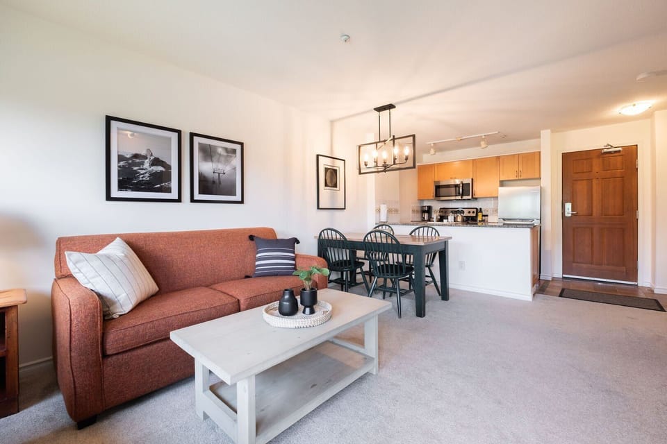 Living area: Pull out sofa