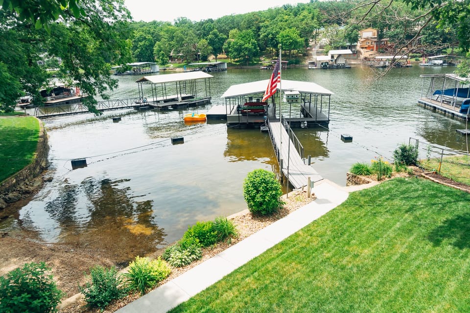 Lakeview from deck.