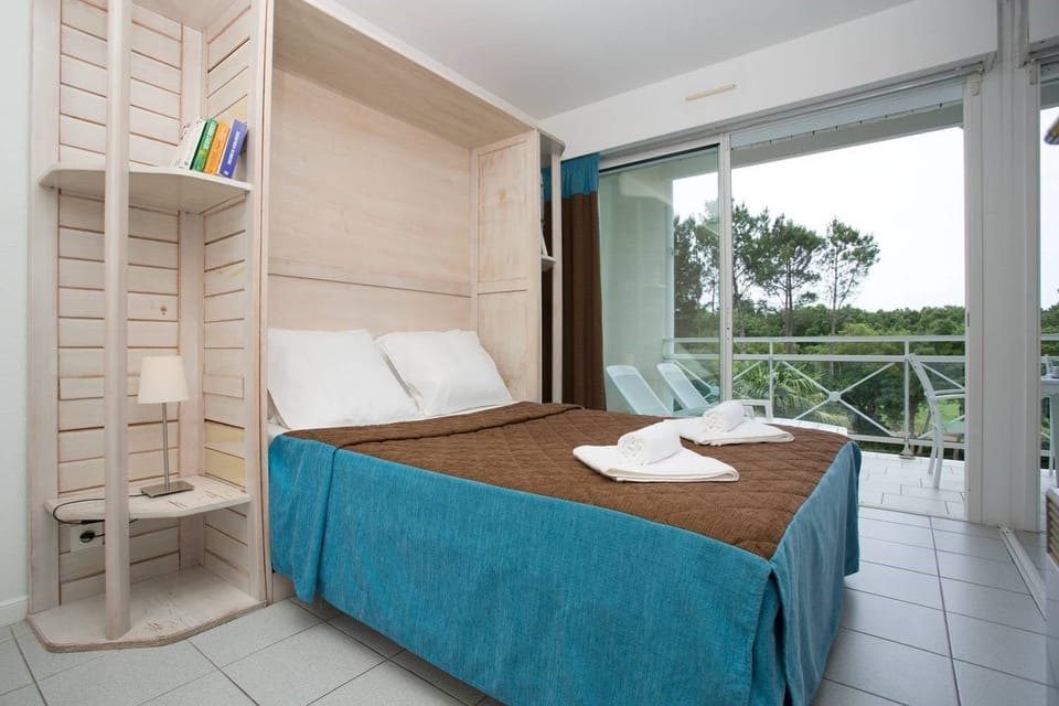 Drift to sleep in the Double bed in the bedroom.
