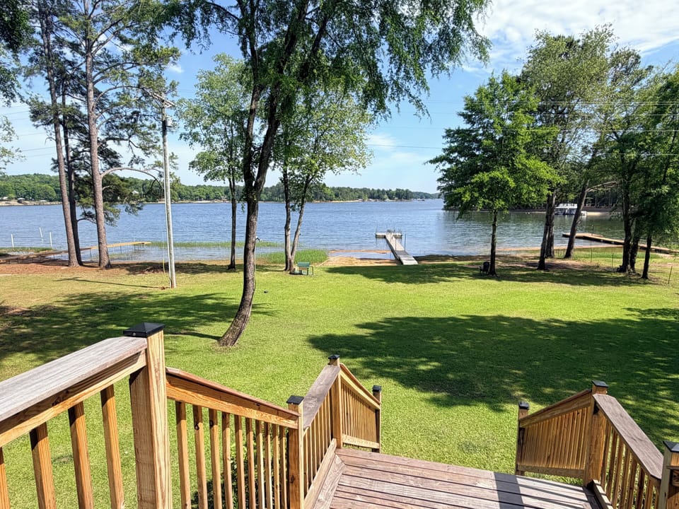 View from upstairs Screen Porch
