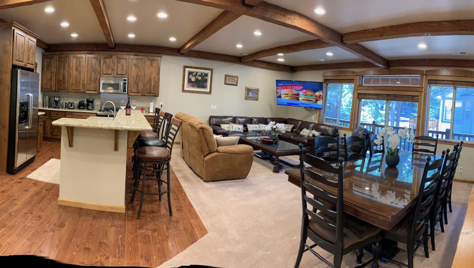 Upstairs Living Room/Kitchen
