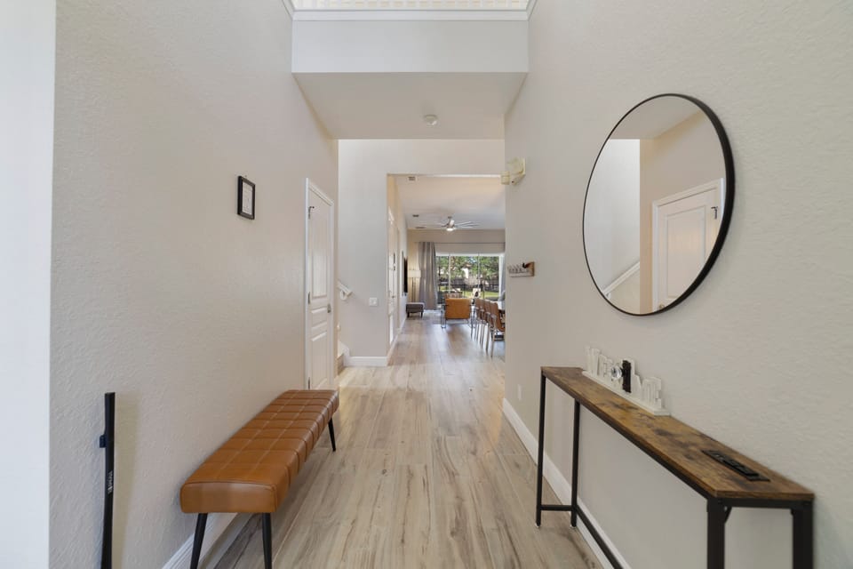 Entrance to the house