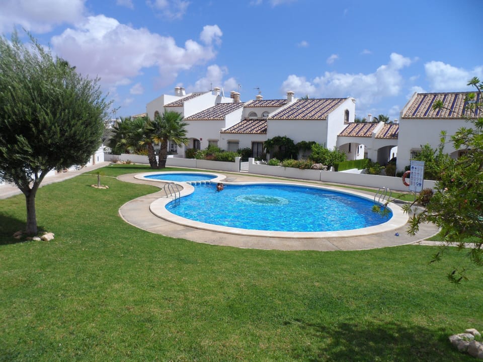 One of two child friendly communal pools, just a 2 minutes walk away from villa.