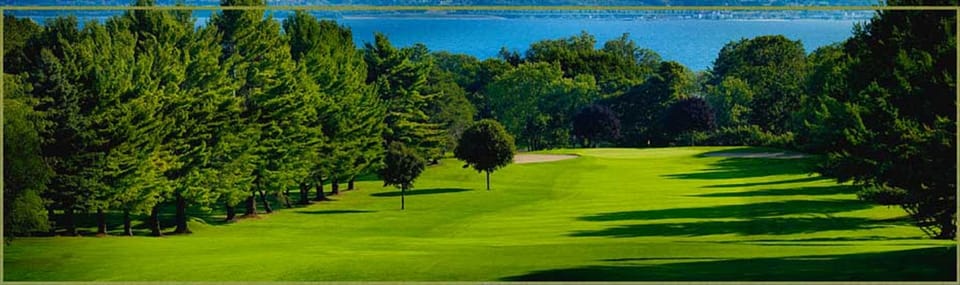 Golf the best courses in the midwest:Harbor Point Golf Course is just steps away