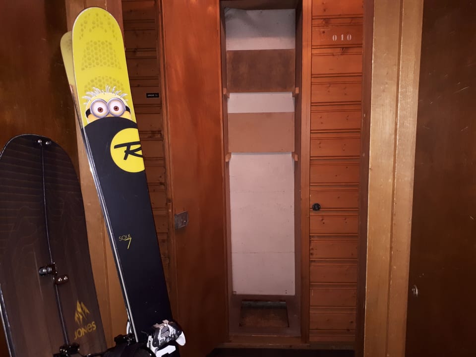 The private ski closet
