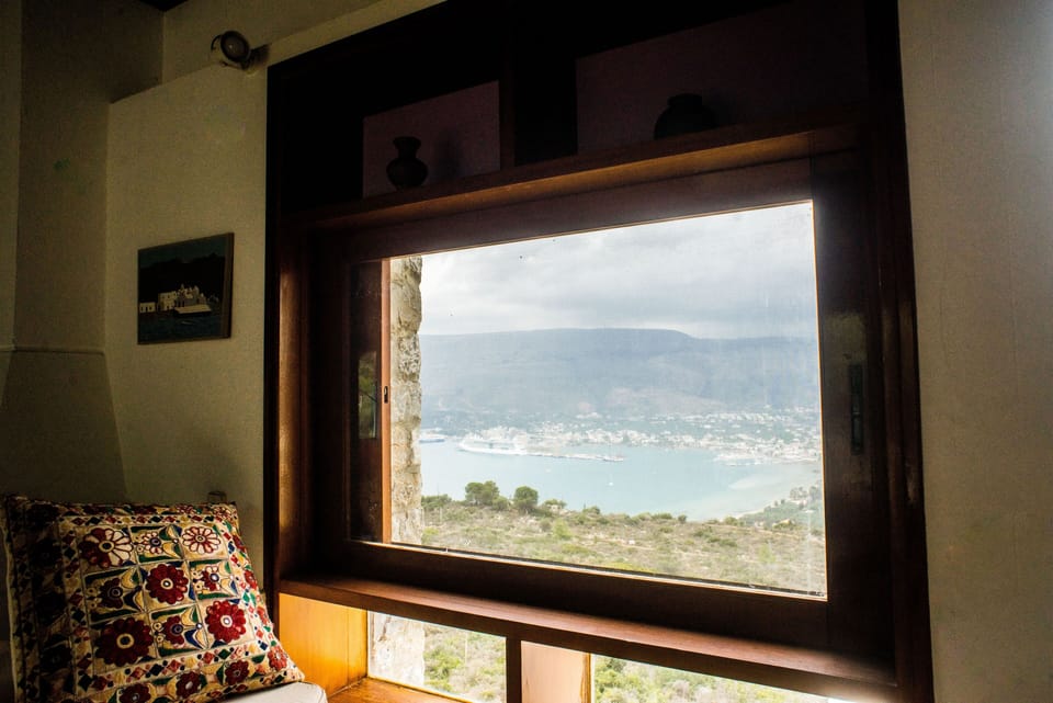 View from living room