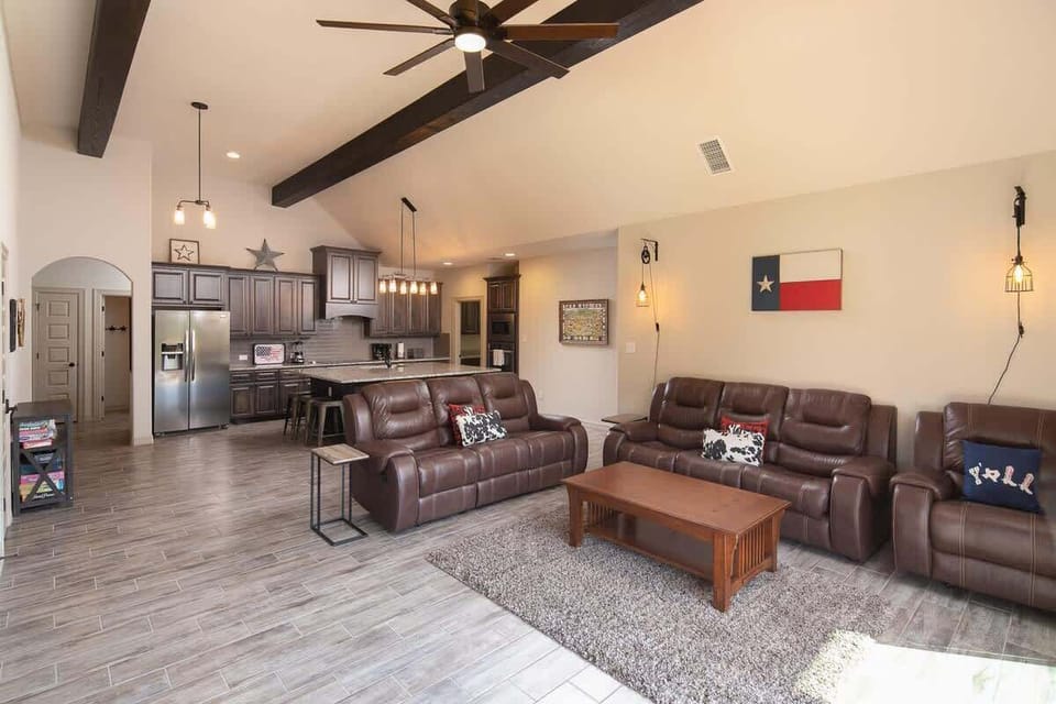 Sofa sleeper in living room!