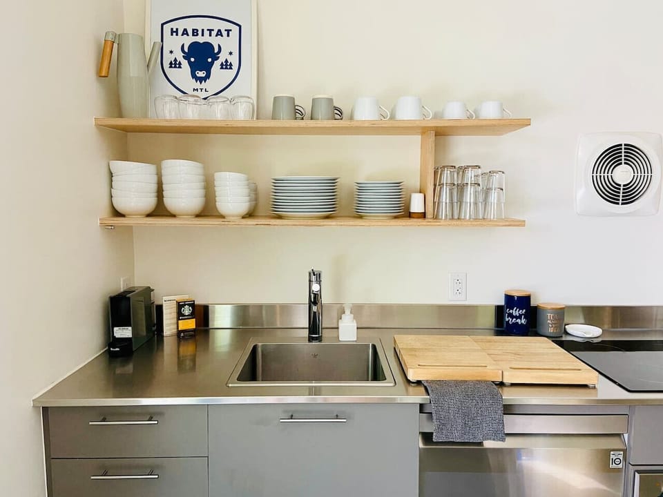 Thoughtful kitchen setup with everything you need.