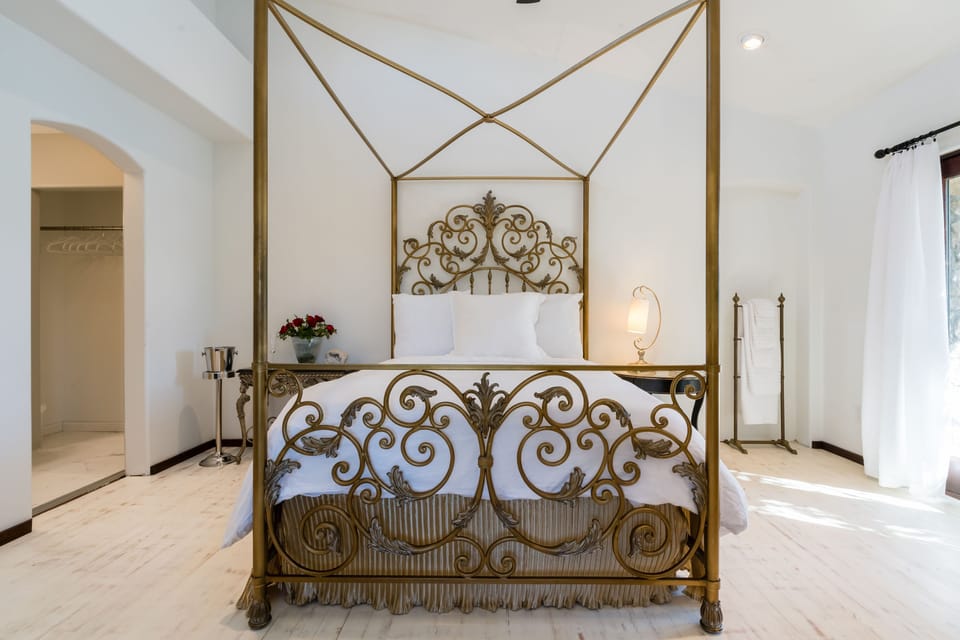 Custom made iron bed 