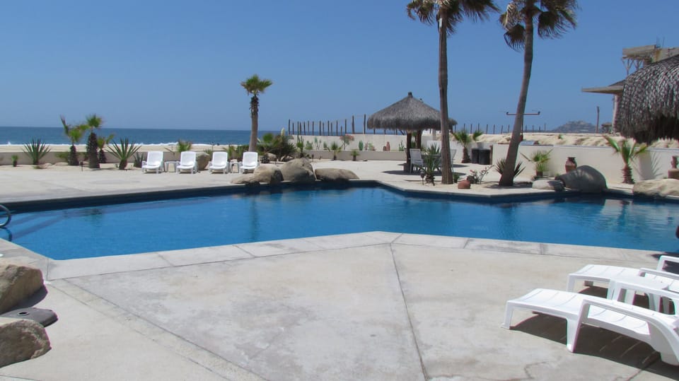 Relax at the pool, on the beach