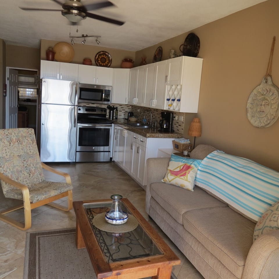 New kitchen with all available appliances.