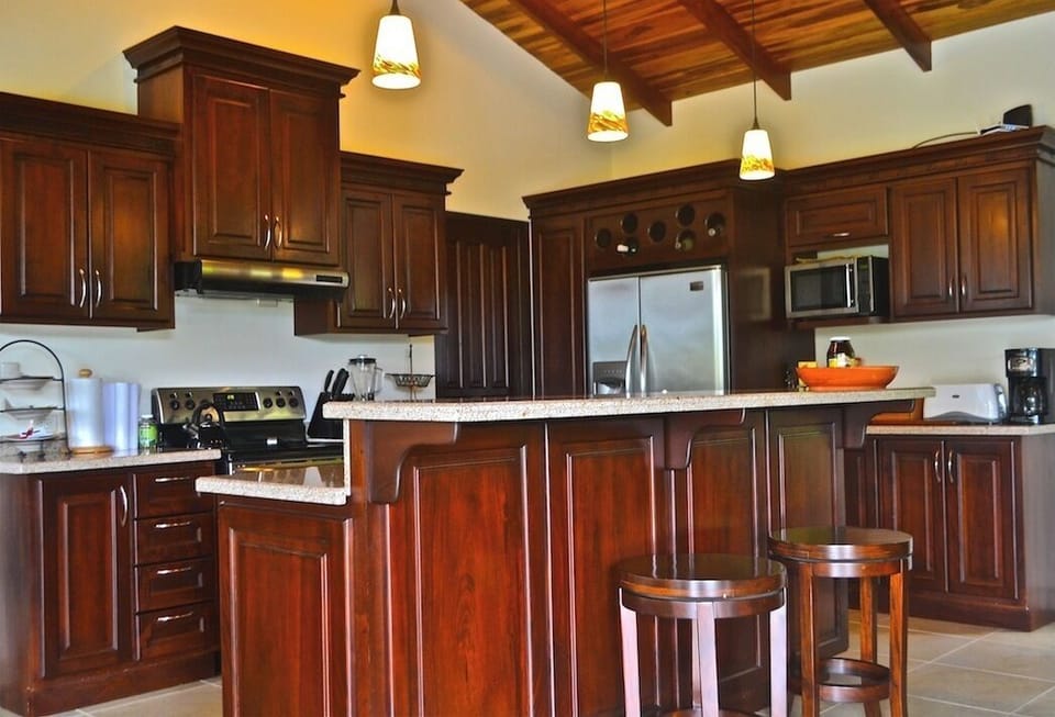 equipped kitchen