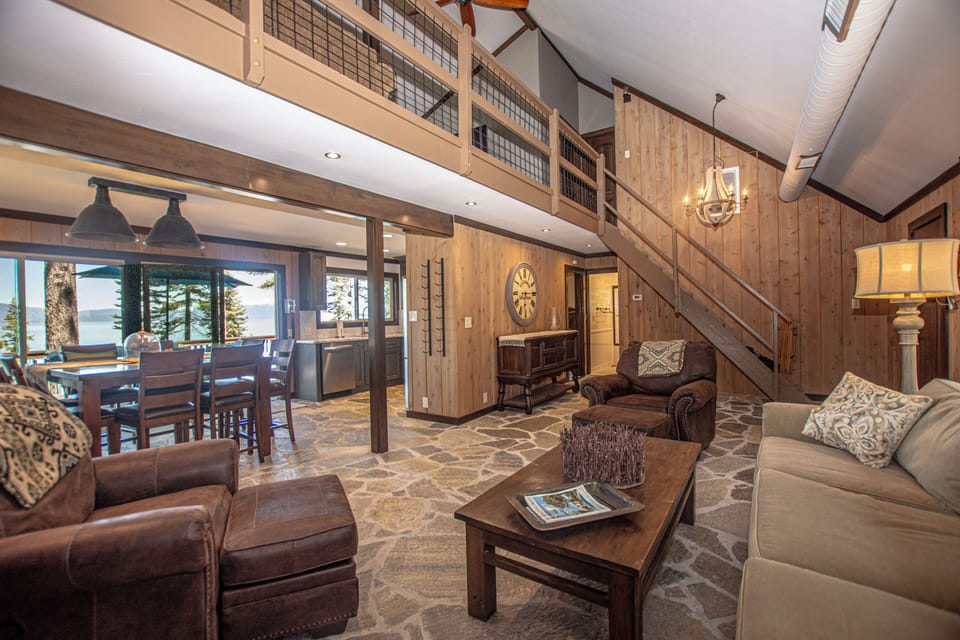 McKinney Cove - Living Area and Dining Area