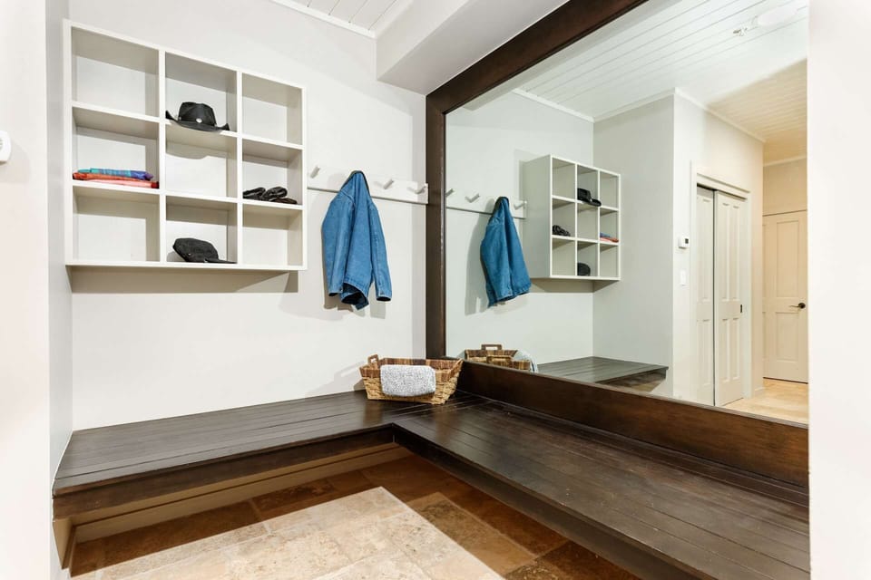 Upon entering your townhouse you will be welcomed to a wonderful spot to take off and store your winter outerwear.