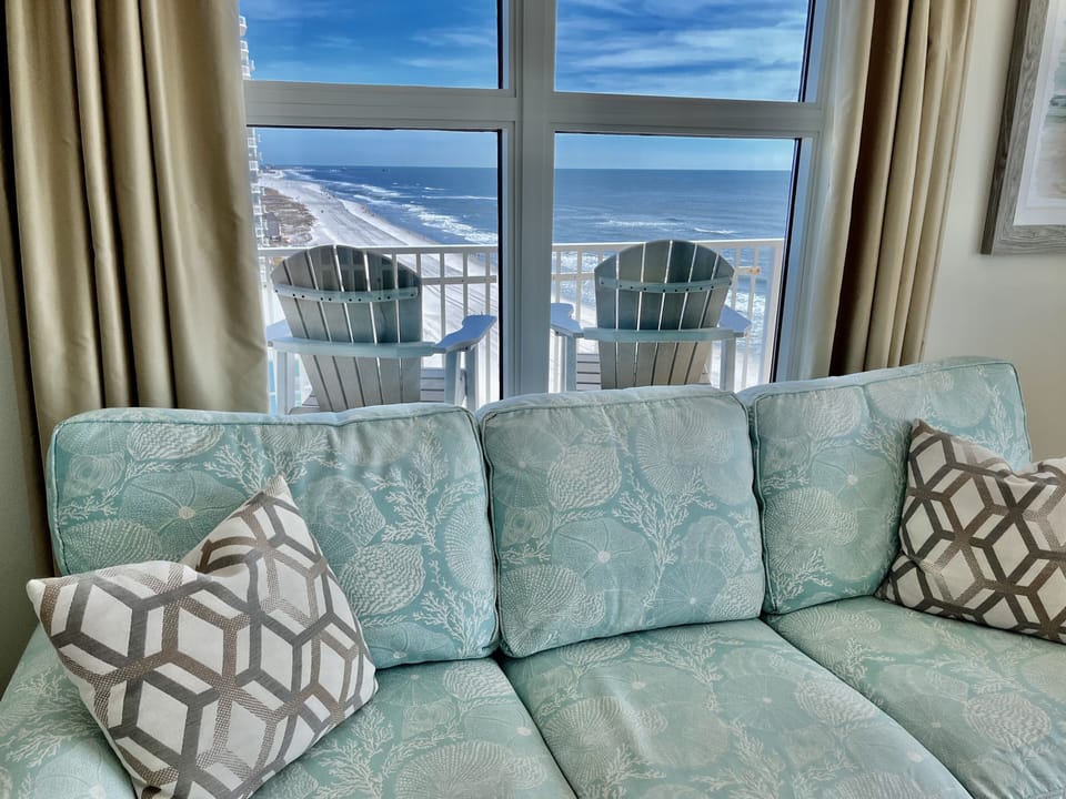 View Through East Window In Living Area 