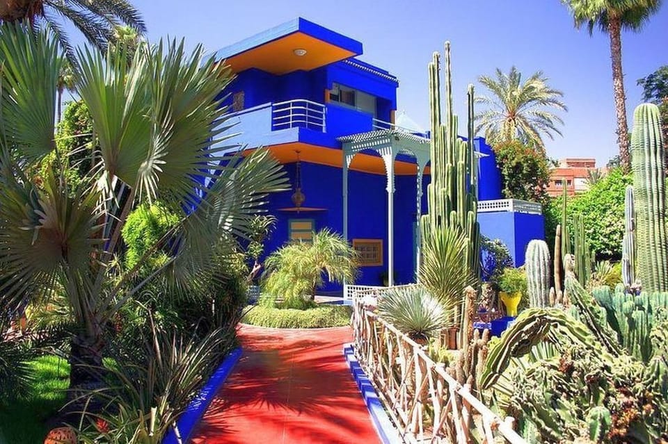 Jardin Majorelle - YSL and Pierre Berge's former home, now a garden and museum