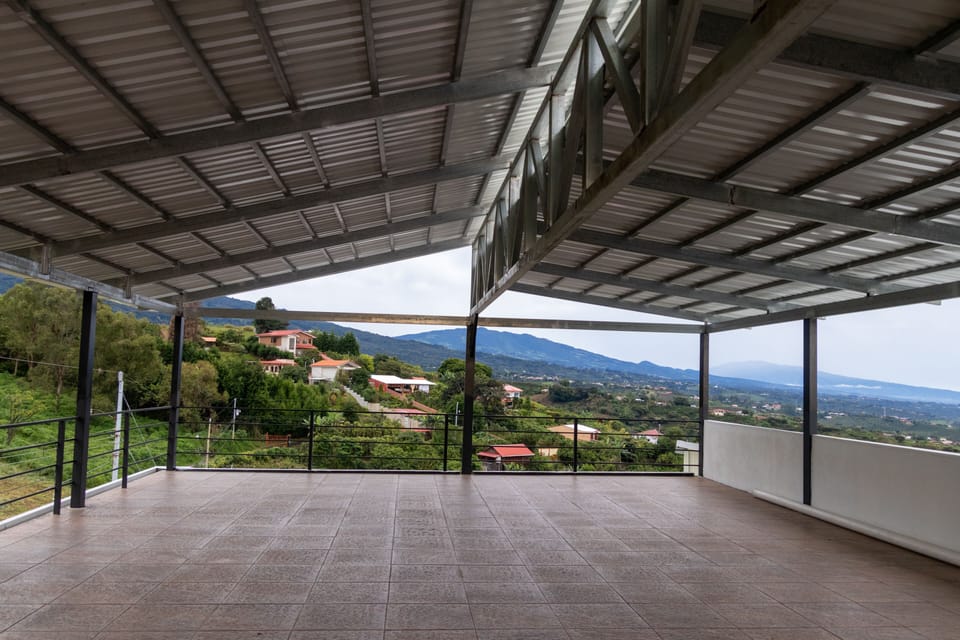 This is the covered top balcony! Great 360 degree views!