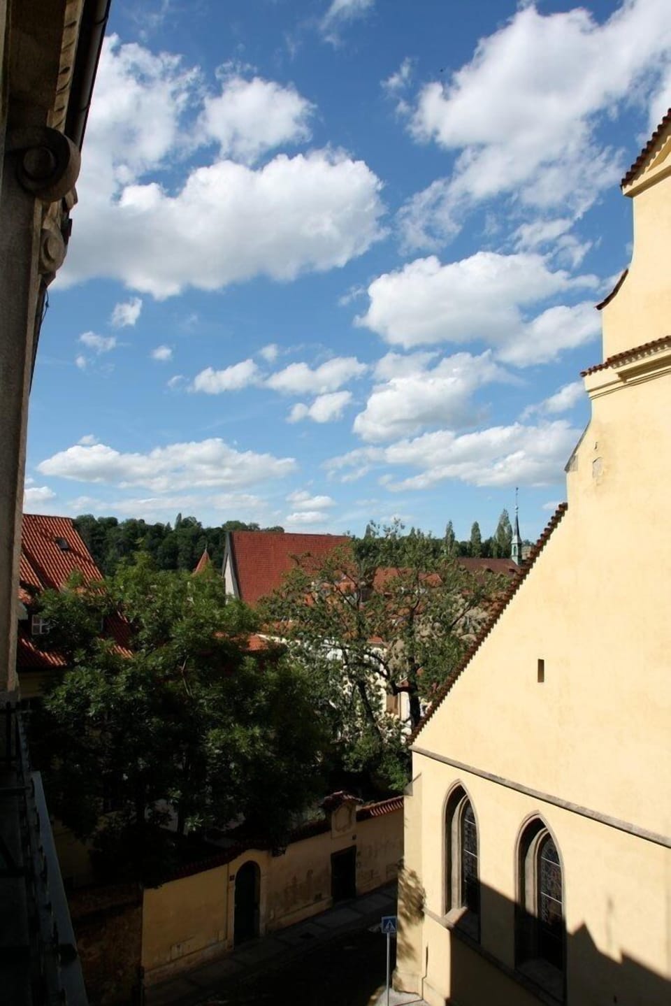 View from our dining area's windows.
