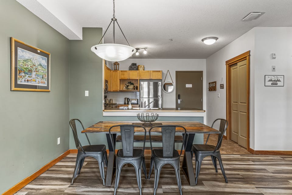 Dining Area open to Kitchen—perfect to enjoy your own gourmet meal! 