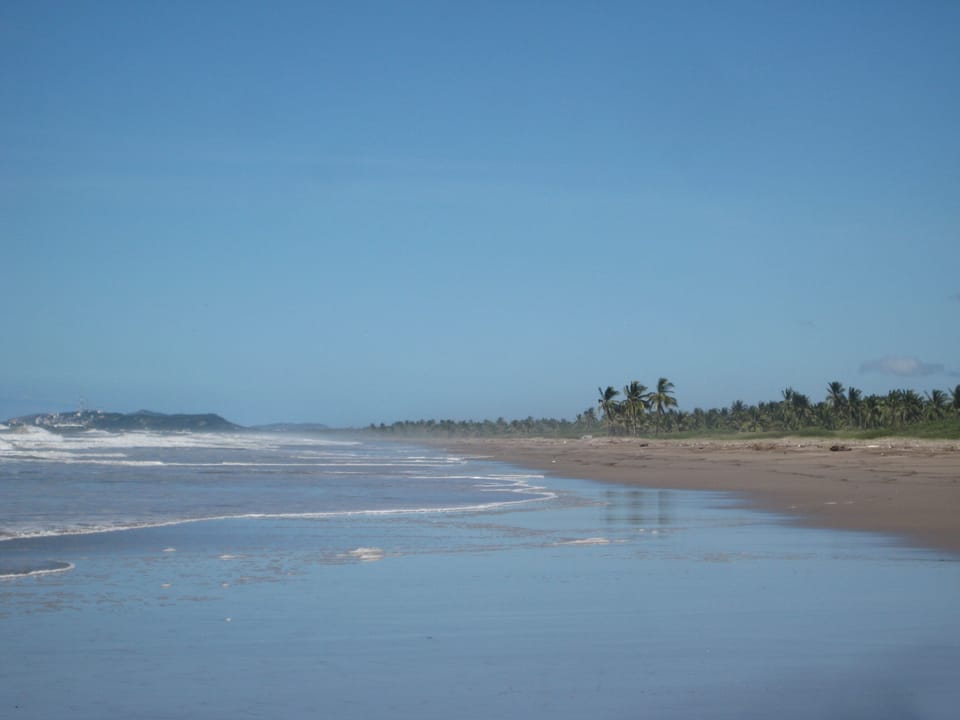 Three and a half miles of private beach.