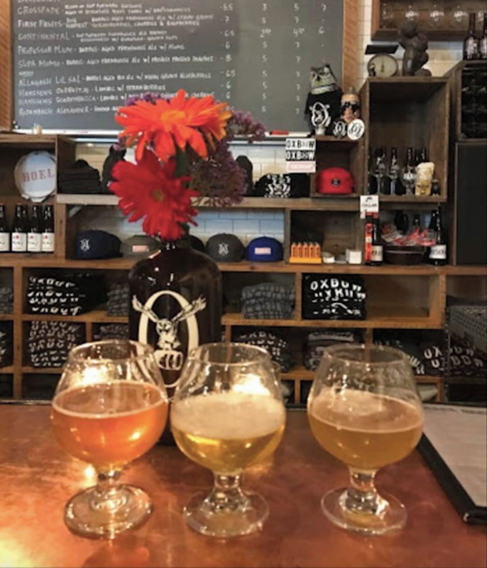 Oxbow tasting room in the neighborhood.