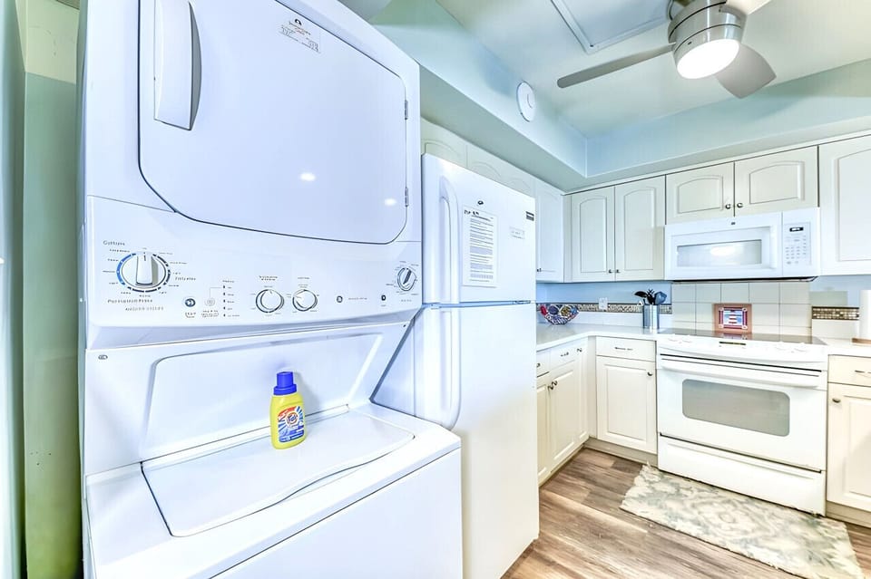 Washer and dryer in unit
