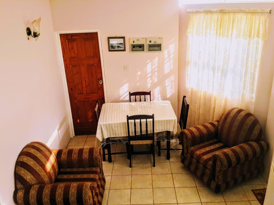 Dining and seating area