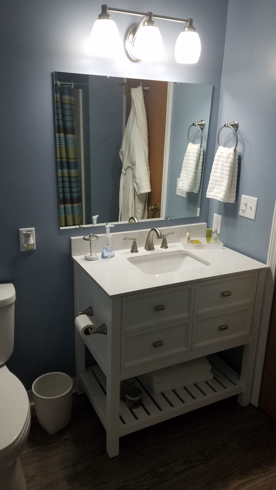 newly remodeled bathroom