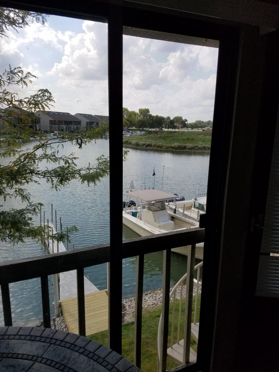 Lakefront with included boat dock