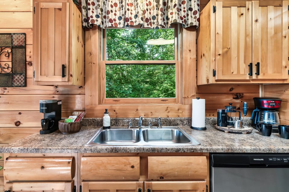 Wooded views!
