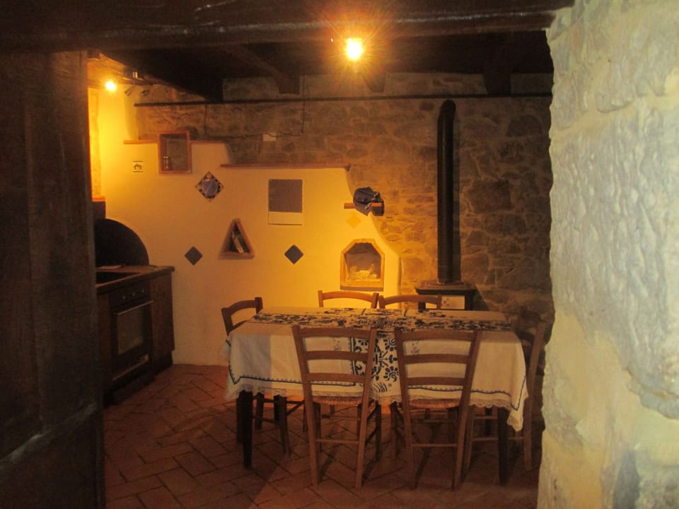 Kitchen at night