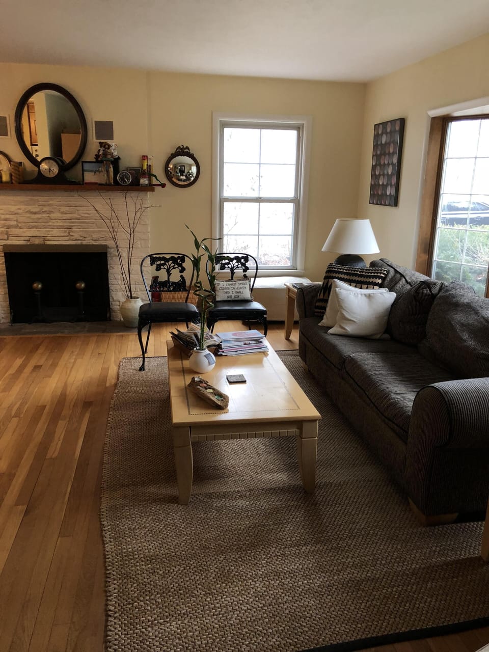 Couch sitting area
