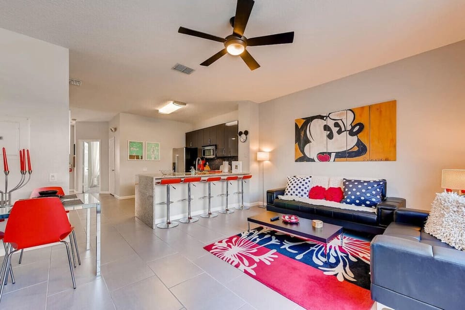 Open floor plan that seamlessly connects the living, dining, and kitchen areas — creating a bright and inviting space for effortless living.