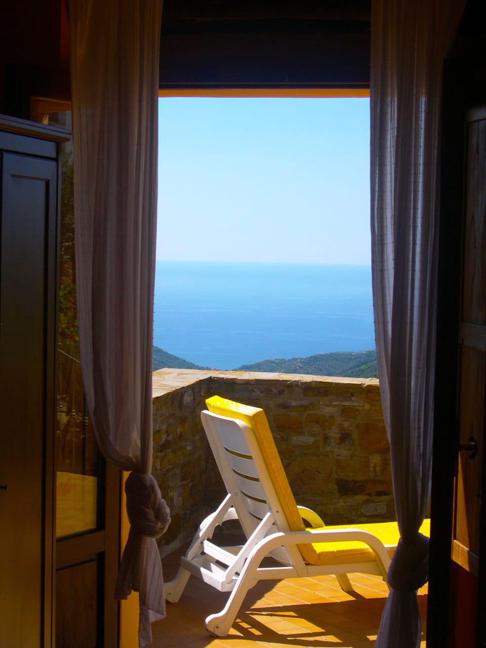 See view from the master bedroom