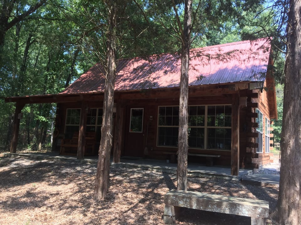 Front view of the cabin