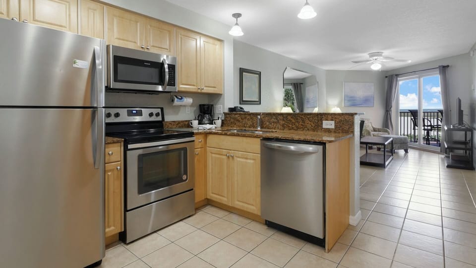 Surf Beach Room 205  Kitchen