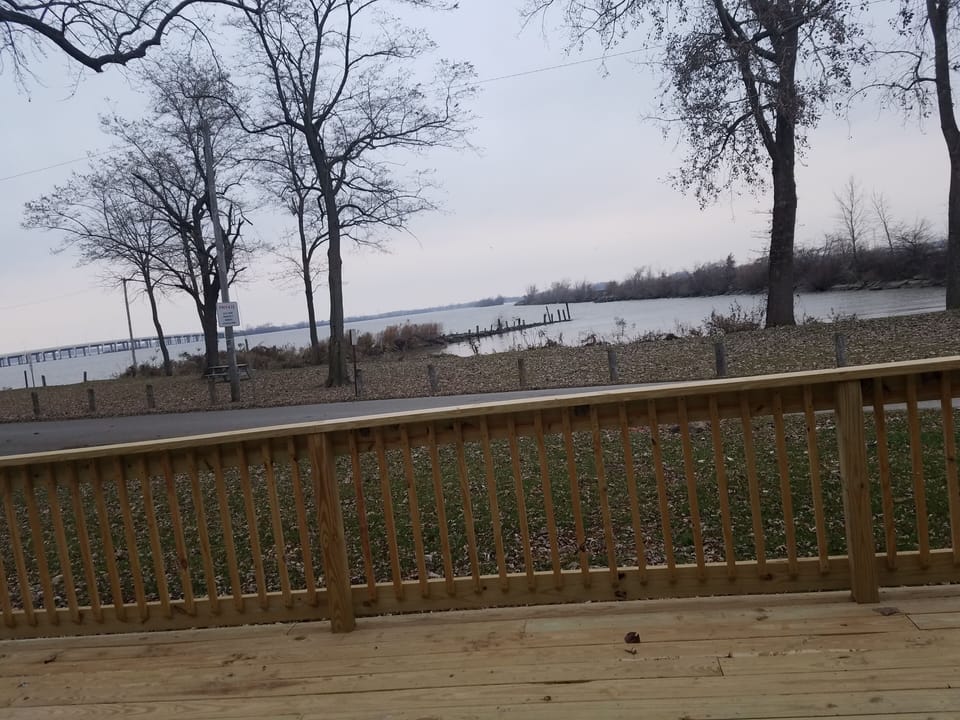 View from the lodge!
