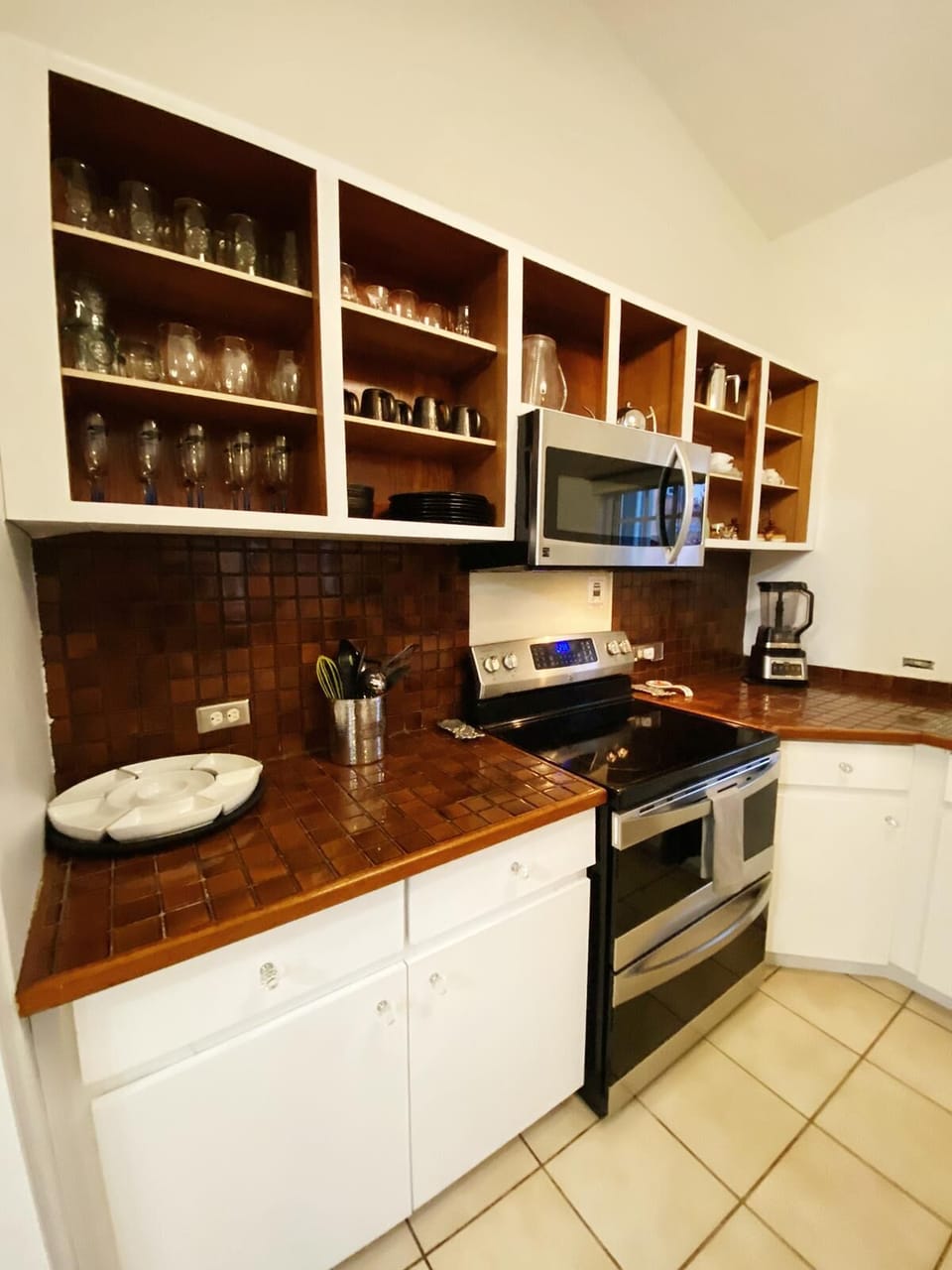 Kitchen with modern equipment for your culinary masterpieces.