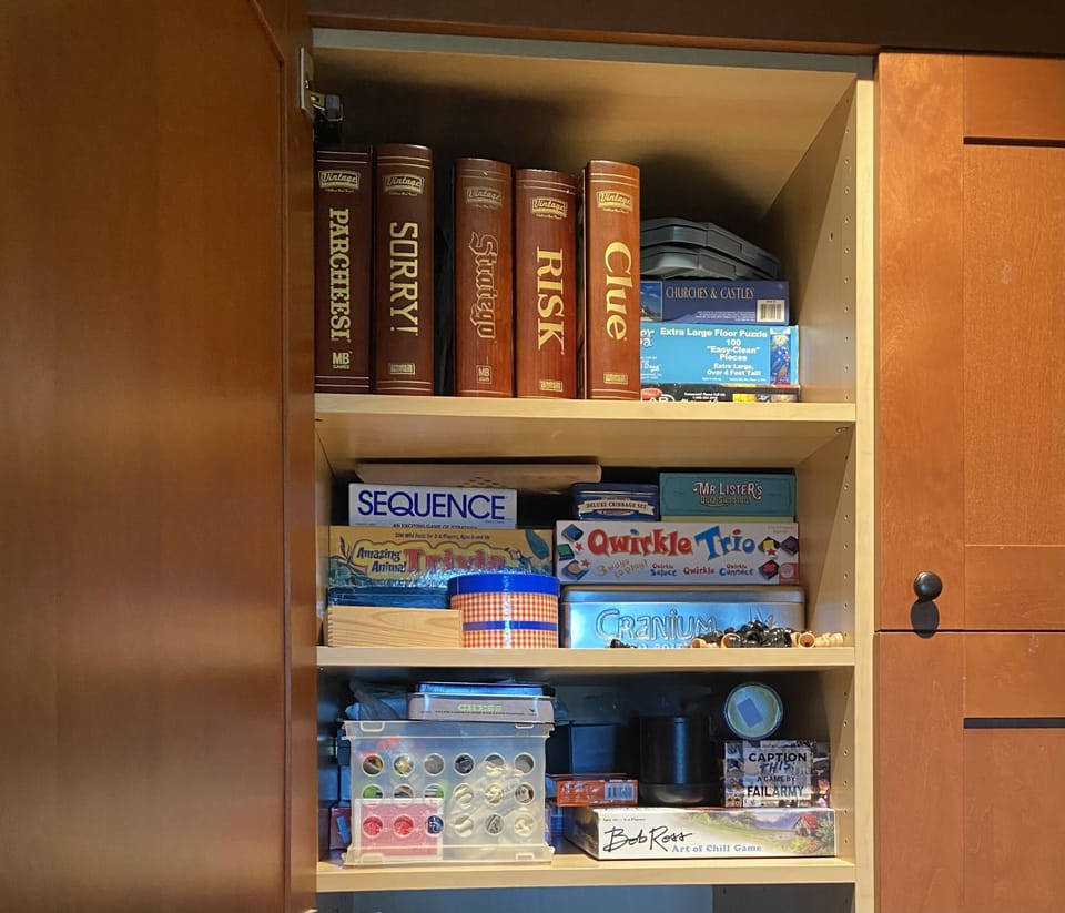 Lots of games/ cards 